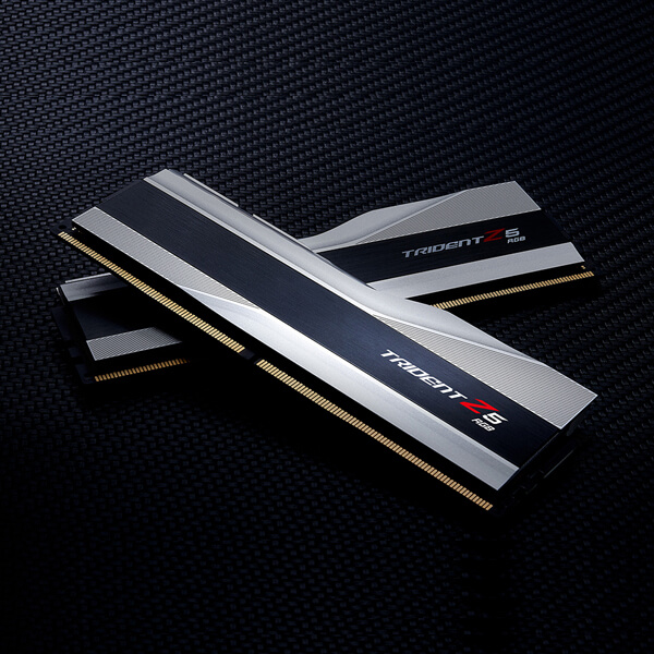 G.Skill Trident Z5 RGB 32GB (16GBx2) DDR5 6000MHz RAM (Metallic Silver)